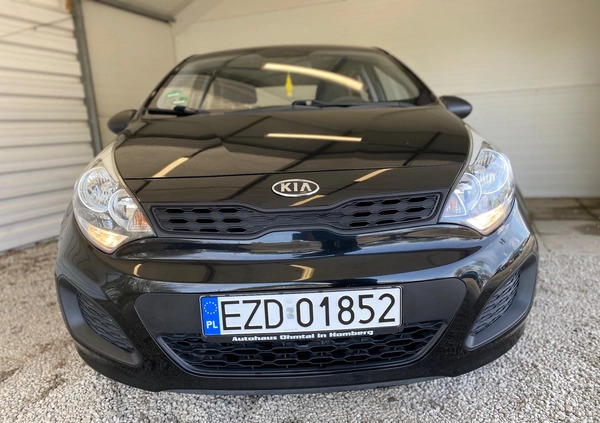 Kia Rio cena 24900 przebieg: 136000, rok produkcji 2012 z Prusice małe 379